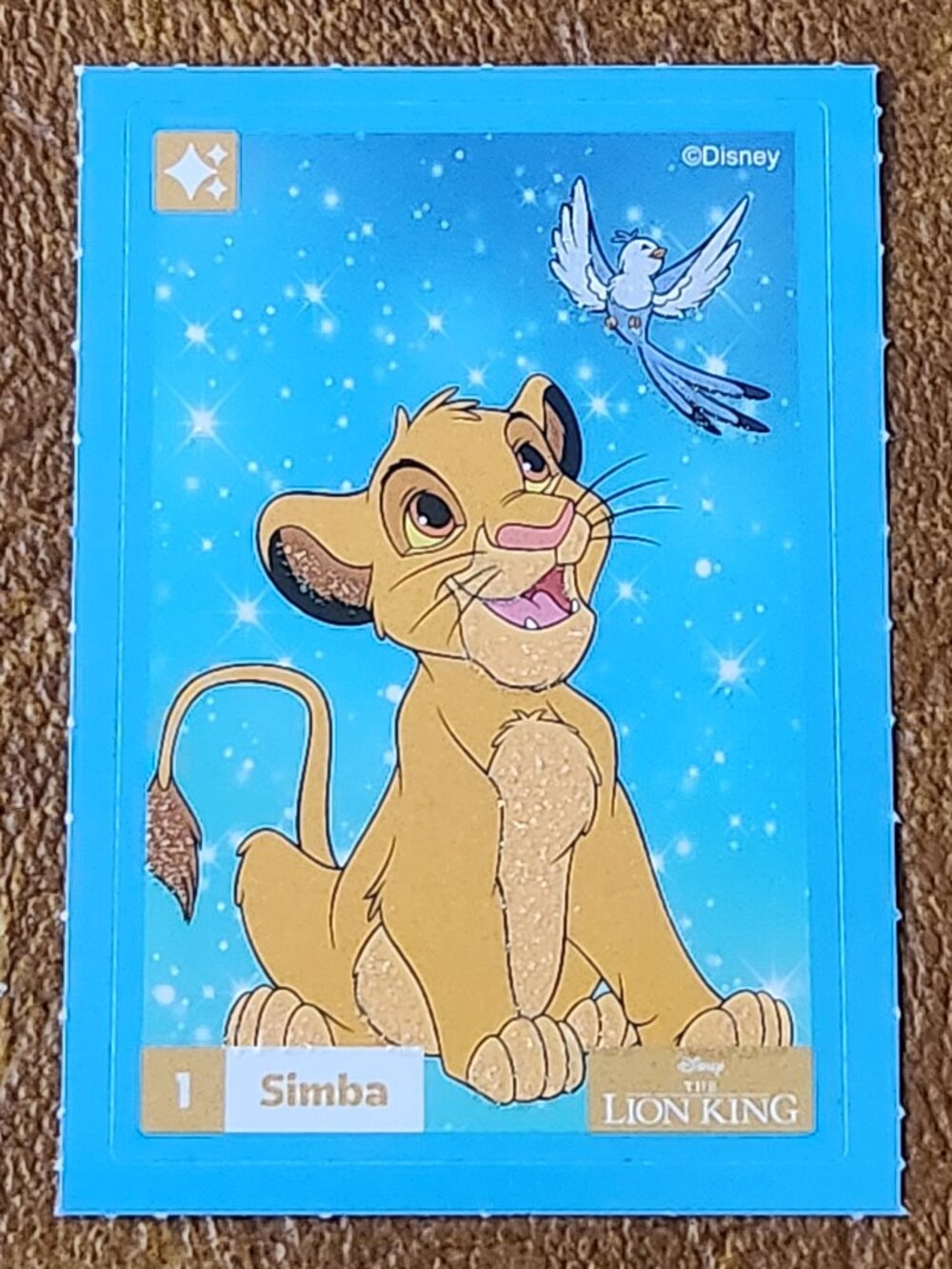 Loblaws Disney Stickers - 1 Simba - MAKE A BUNDLE!!